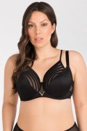 Biustonosz Soft Model Yoko K810 Black - Gorsenia Lingerie Biustonosz Soft Model Yoko K810 Black - Gorsenia Lingerie
