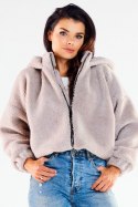 Kurtka Damska Model A533 Beige - awama Kurtka Damska Model A533 Beige - awama