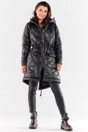 Kurtka Damska Model A538 Black - awama Kurtka Damska Model A538 Black - awama