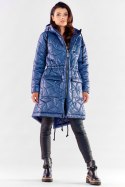 Kurtka Damska Model A538 Navy - awama Kurtka Damska Model A538 Navy - awama
