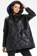 Kurtka Damska Model A687 Black - awama Kurtka Damska Model A687 Black - awama